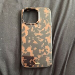 Sonix Black and Brown Patterned Phone Case